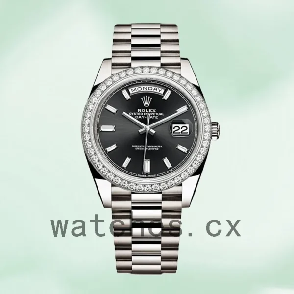 Rolex Day-Date 228349BKDP 40mm Men's Bracelet Automatic - Image 2