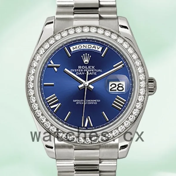 Rolex Day-Date 228349BLRP 40mm Men's Automatic Jubilee Bracelet