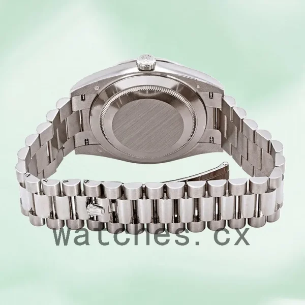 Rolex Day-Date 228349SRP 40mm Men's Silver-tone Silver Dial - Image 4