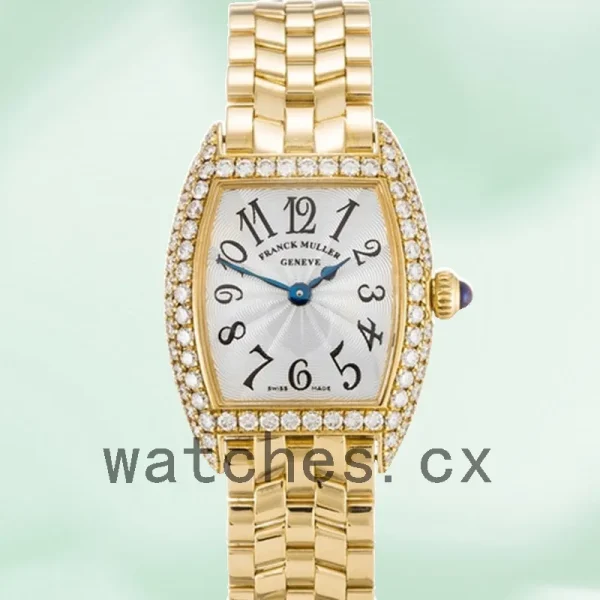 Franck Muller Cintrée Curvex 19mm Ladies 2500QZD Gold-tone - Image 2