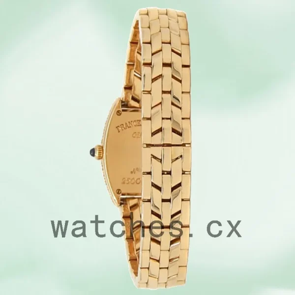 Franck Muller Cintrée Curvex 19mm Ladies 2500QZD Gold-tone - Image 4