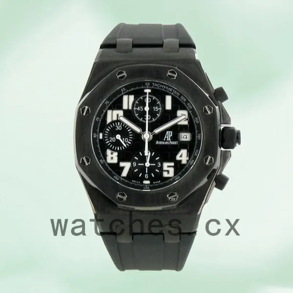 Audemars Piguet Royal Oak Offshore 25721TI.00.1000TI.06.A 44mm Men's Black-tone Quartz/Automatic - Image 2