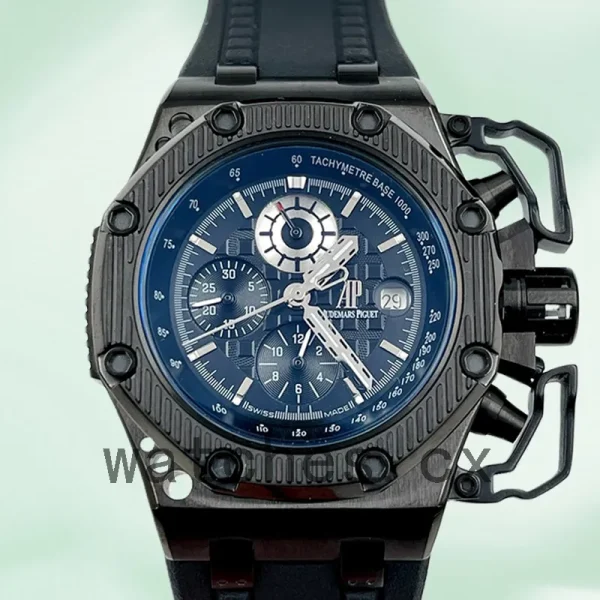 Audemars Piguet Royal Oak Offshore 42mm Men's 26165IO.OO.A002CA.01 Rubber Band Black-tone