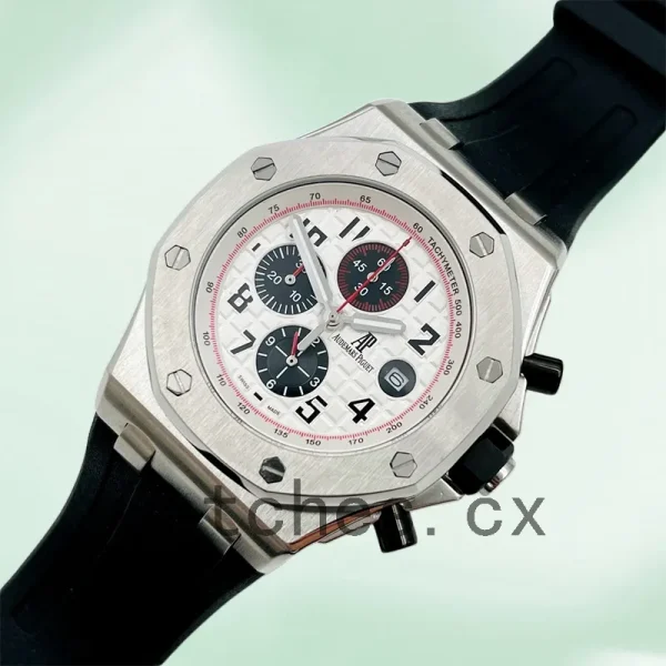 Audemars Piguet Royal Oak Offshore 26170ST.OO.D101CR.02 Men's 43mm Quartz/Automatic Silver-tone - Image 3