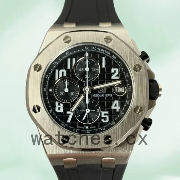 Audemars Piguet Royal Oak Offshore Men's 43mm 26170ST.OO.D101CR.03 Black Dial Silver-tone