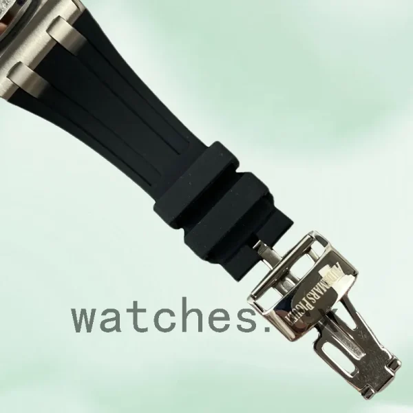 Audemars Piguet Royal Oak Offshore Men's 26231ST.ZZ.D002CA.01 37mm Black Dial Rubber Band - Image 4