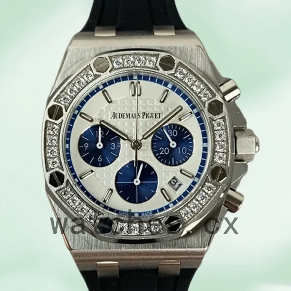 Audemars Piguet Royal Oak Offshore Men's 26231ST.ZZ.D010CA.01 37mm Rubber Band Quartz/Automatic