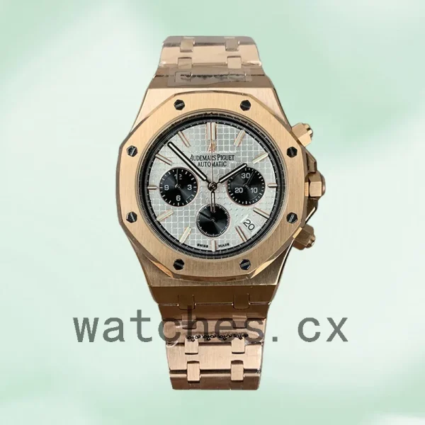 Audemars Piguet Royal Oak 42mm Men's 26331ST.OO.1220ST.03-1 Silver Dial Bracelet - Image 2
