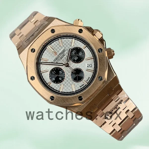 Audemars Piguet Royal Oak 42mm Men's 26331ST.OO.1220ST.03-1 Silver Dial Bracelet - Image 3