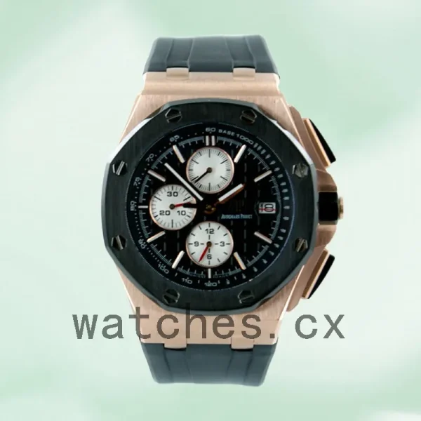 Audemars Piguet Royal Oak Offshore 44mm 26401RO.OO.A002CA.01-1 Men's Quartz Black Dial - Image 2