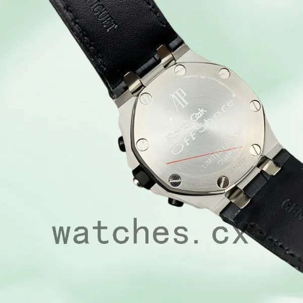 Audemars Piguet Royal Oak Offshore 26470ST.OO.A101CR.01-1 Men's 43mm Leather Strap - Image 3