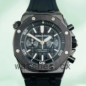 Audemars Piguet Royal Oak Offshore Diver 42mm Men's 26703ST-BK03 Rubber Band