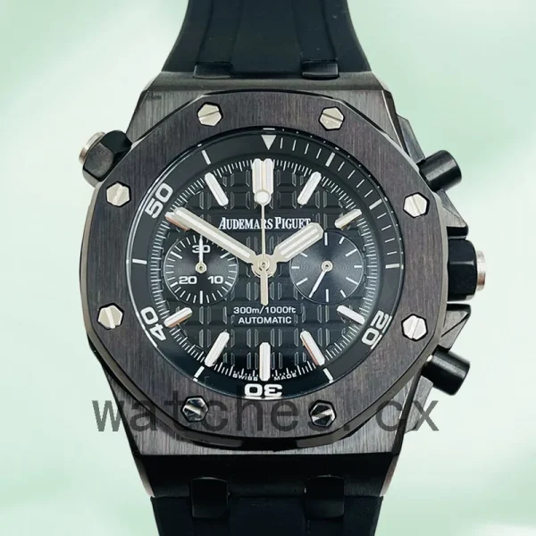 Audemars Piguet Royal Oak Offshore Diver 42mm Men's 26703ST-BK03 Rubber Band