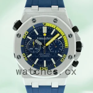 Audemars Piguet Royal Oak Offshore Diver 42mm 26703ST.OO.A027CA.01 Men's Rubber Band Blue Dial
