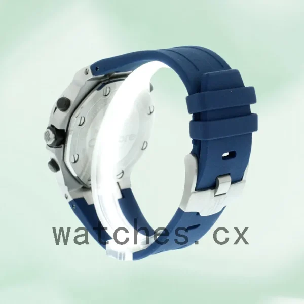 Audemars Piguet Royal Oak Offshore Diver 42mm 26703ST.OO.A027CA.01 Men's Rubber Band Blue Dial - Image 4