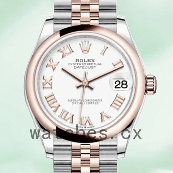 Rolex Datejust Ladies m278241-0002 31mm Automatic White Dial