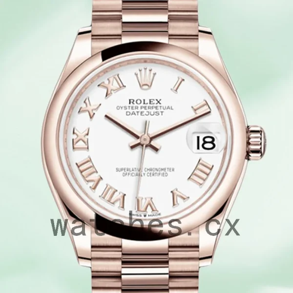 Rolex Datejust Ladies 31mm m278245-0018 Automatic President Bracelet
