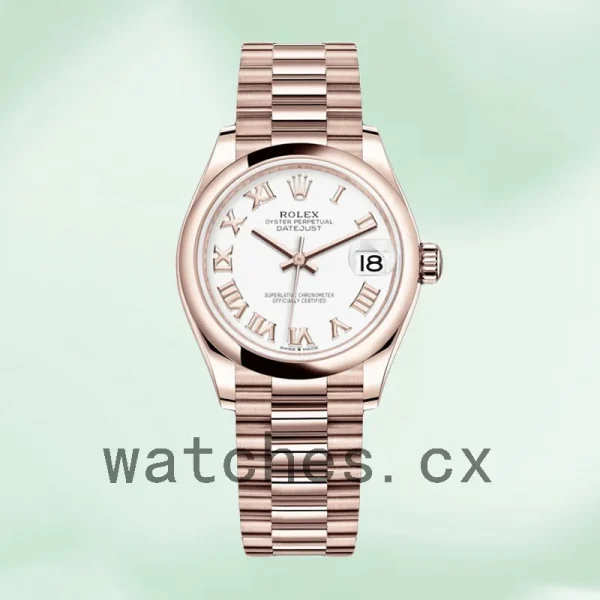 Rolex Datejust Ladies 31mm m278245-0018 Automatic President Bracelet - Image 2