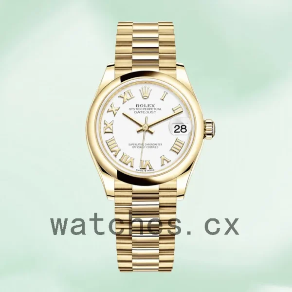 Rolex Datejust 31mm Ladies m278248-0020 White Dial Gold-tone - Image 2
