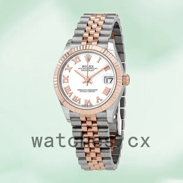 Rolex Datejust 31mm Ladies m278271-0002 White Dial - Image 2