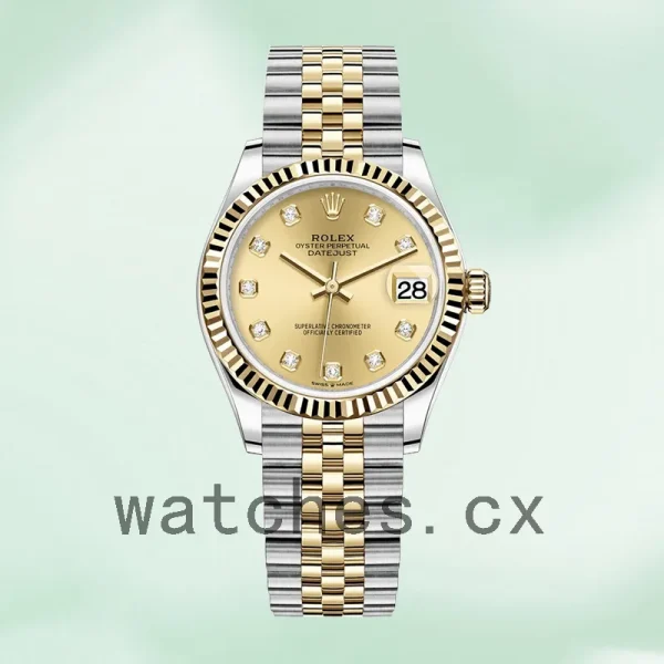 Rolex Datejust 31mm Ladies m278273-0026 Jubilee Bracelet - Image 2