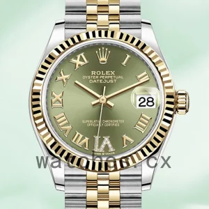 Rolex Datejust m278273-0016 31mm Ladies Green Dial Automatic