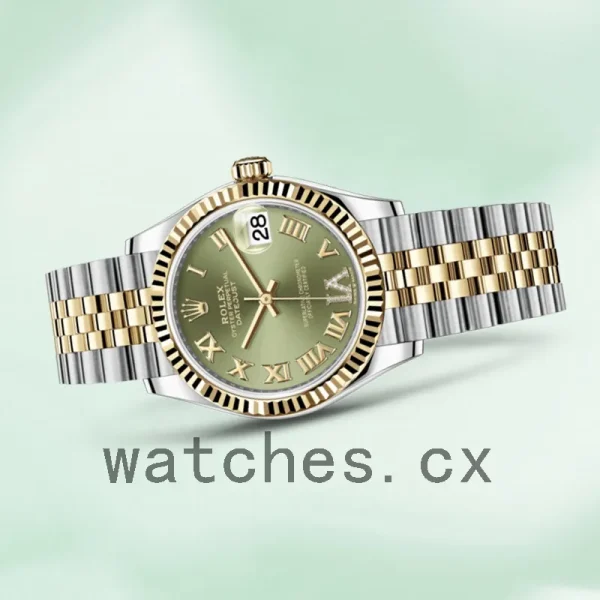Rolex Datejust m278273-0016 31mm Ladies Green Dial Automatic - Image 3