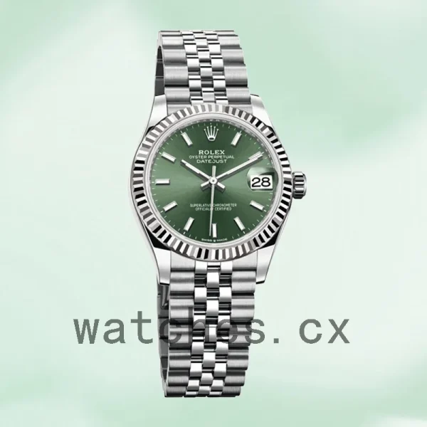Rolex Datejust 31mm m278274-0018 Unisex Silver-tone Jubilee Bracelet - Image 2