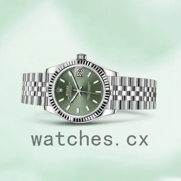 Rolex Datejust 31mm m278274-0018 Unisex Silver-tone Jubilee Bracelet - Image 3