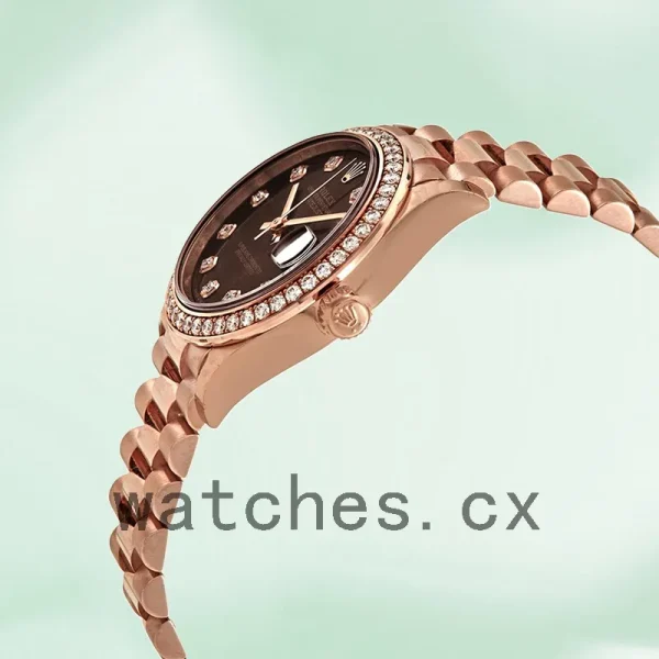 Rolex Datejust Ladies m278285rbr-0006 31mm Automatic Chocolate Dial - Image 3