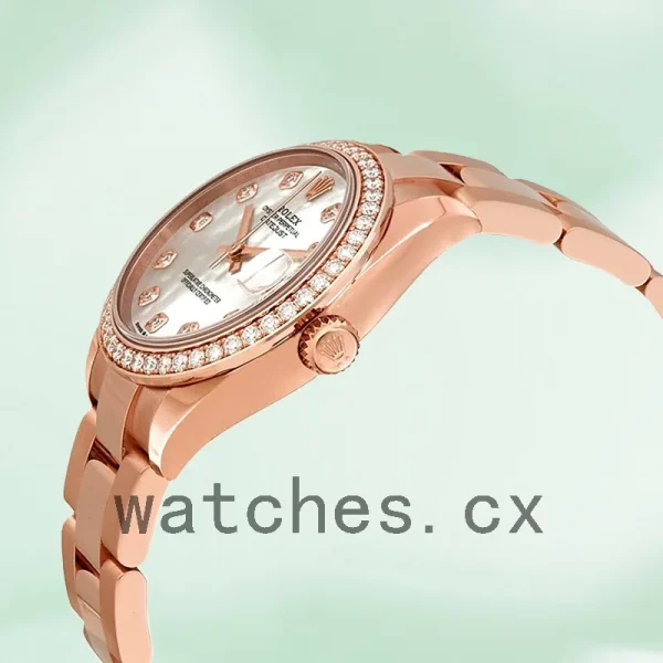 Rolex Datejust 31mm Ladies m278285rbr-0011 Rose Gold-tone Oyster Bracelet - Image 3