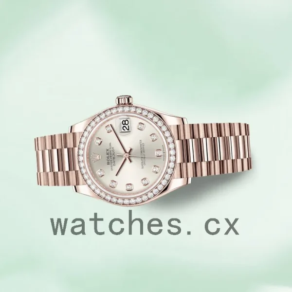 Rolex Datejust Ladies 31mm m278285rbr-0030 Automatic President Bracelet - Image 3