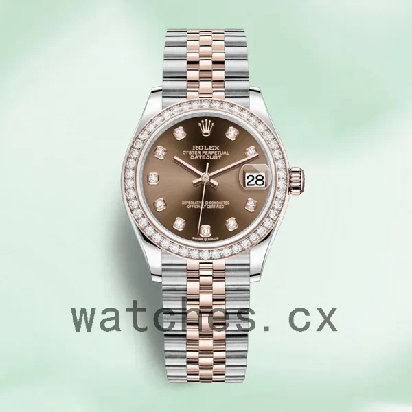 Rolex Datejust m278381rbr-0028 31mm Ladies Chocolate Dial - Image 2