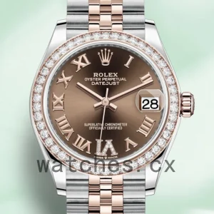Rolex Datejust Ladies m278381rbr-0006 31mm Jubilee Bracelet