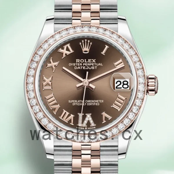Rolex Datejust Ladies m278381rbr-0006 31mm Jubilee Bracelet