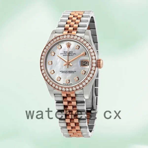 Rolex Datejust m278381rbr-0026 Ladies 31mm Mother of Pearl Dial Silver-tone - Image 2