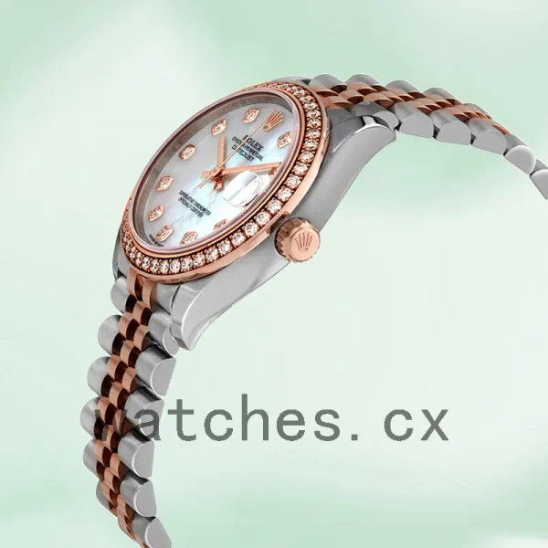 Rolex Datejust m278381rbr-0026 Ladies 31mm Mother of Pearl Dial Silver-tone - Image 3