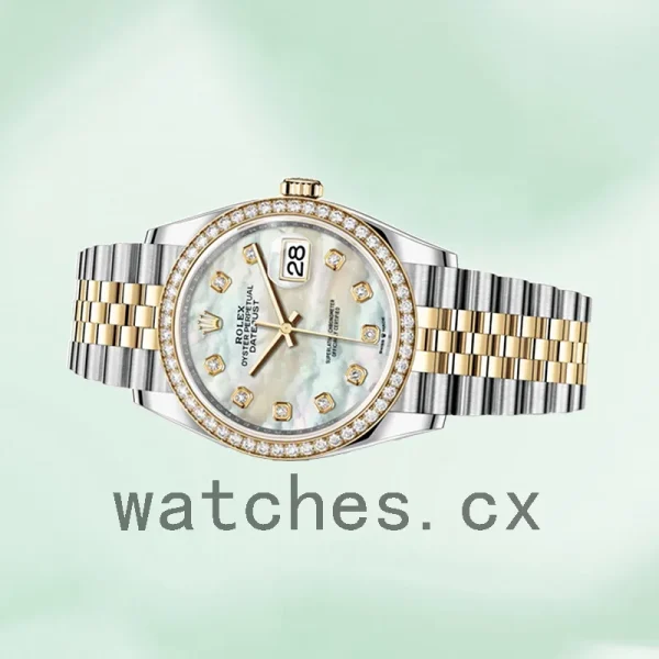 Rolex Datejust m278383rbr-0028 31mm Ladies Jubilee Bracelet Mother of Pearl Dial - Image 3
