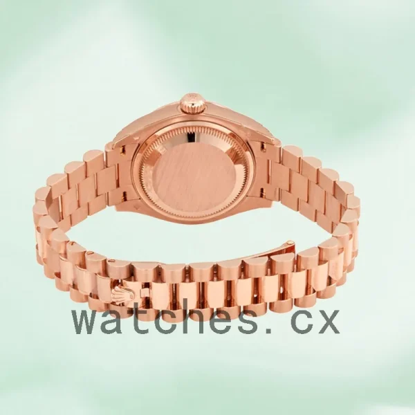 Rolex Datejust 28mm 279135rbr-0017 Ladies President Bracelet/Jubilee Bracelet Rose Gold-tone - Image 4