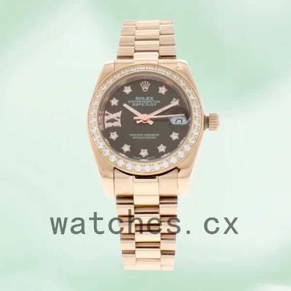Rolex Datejust 28mm m279135rbr-0001 Ladies Automatic Rose Gold-tone - Image 2
