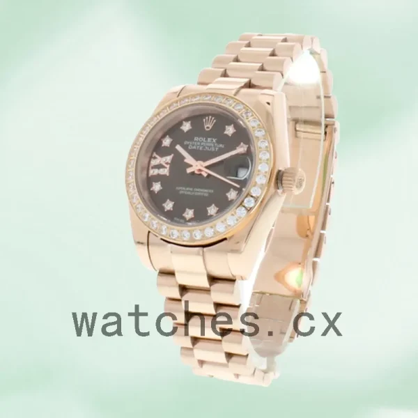 Rolex Datejust 28mm m279135rbr-0001 Ladies Automatic Rose Gold-tone - Image 3