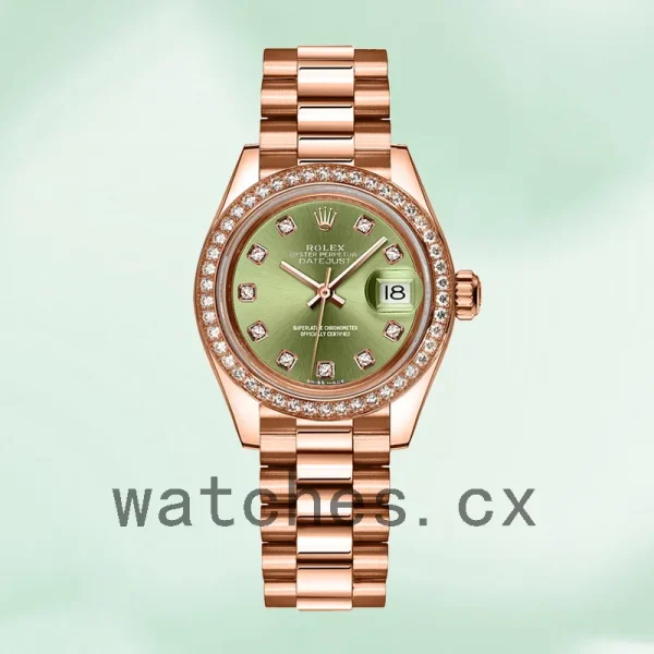 Rolex Datejust 28mm m279135rbr-0014 Ladies President Bracelet/Jubilee Bracelet - Image 2