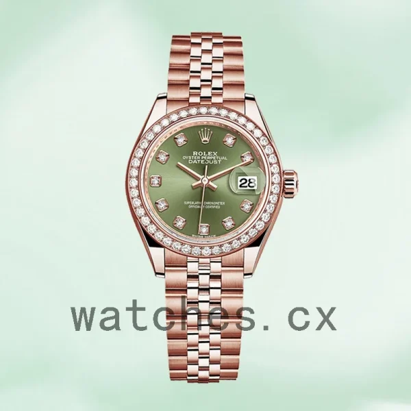 Rolex Datejust 28mm m279135rbr-0014 Ladies President Bracelet/Jubilee Bracelet - Image 5
