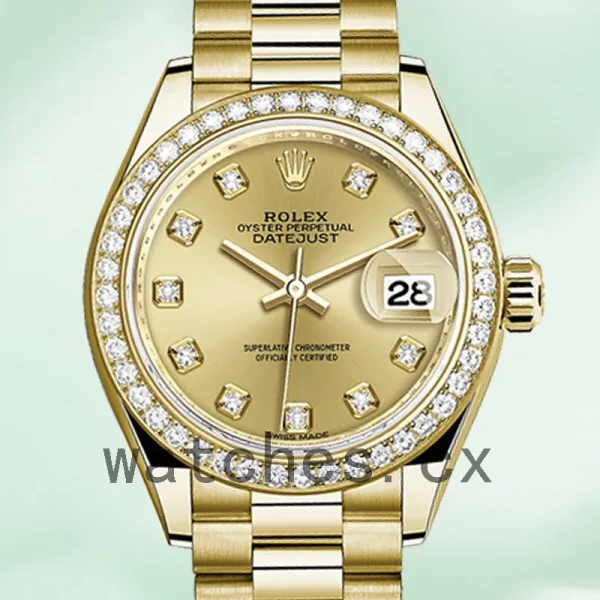 Rolex Datejust m279138rbr-0023 Ladies 28mm Automatic