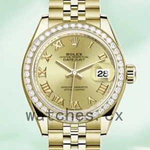 Rolex Datejust m279138rbr-0022 Ladies 28mm Jubilee Bracelet Automatic