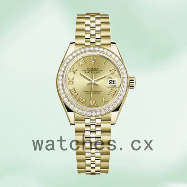 Rolex Datejust m279138rbr-0022 Ladies 28mm Jubilee Bracelet Automatic - Image 2