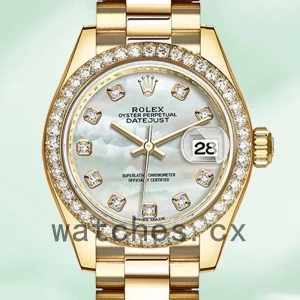 Rolex Datejust 28mm m279138rbr-0015 Ladies Mother of Pearl Dial Automatic