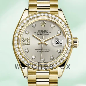 Rolex Datejust m279138rbr-0001 28mm Ladies Gold-tone Automatic