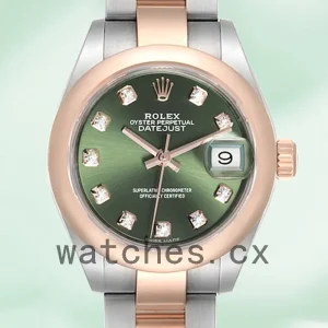 Rolex Datejust 28mm Ladies 279161 Oyster Bracelet Silver-tone