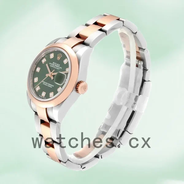 Rolex Datejust 28mm Ladies 279161 Oyster Bracelet Silver-tone - Image 3